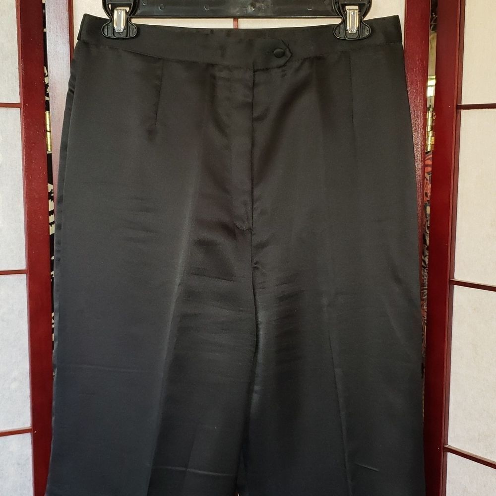 Koret of California Satin Black Dress Pants